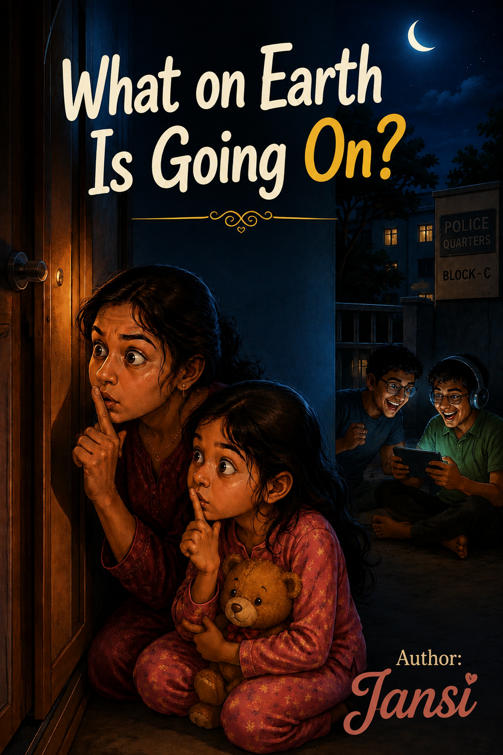 1. English_Short Story_What on Earth Is Going On!?_Jansi